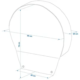 PRO PLUS ProPlus 610313 Radschutzhülle 65 cm