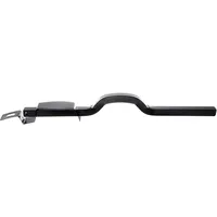 GAH Alberts Sicherheitsstange klappbar schwarz 410 x 16 x 16 cm