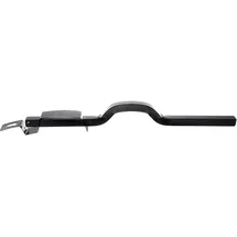 GAH Alberts Sicherheitsstange klappbar schwarz 410 x 16 x 16 cm