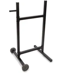 Perel Stativ für Anzeigetafel WC201, 108 x 18,5 cm, mit Rollen, Schwarz