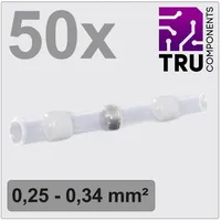 TRU Components TC-12888416 Stoßverbinder mit Schrumpfschlauch 0.25 mm2 0.34