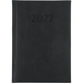 Herlitz Cheftimer A5 schwarz 2027