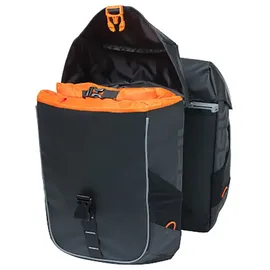 Basil Miles Doppeltasche 34 l schwarz/orange