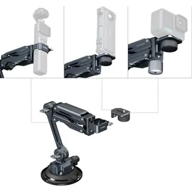 SmallRig 5123 Mini Shock Absorber Arm f. DJI Osmo Pocket 3/GoPro HERO13/INSTA360