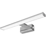 Kalb Material Für Möbel kalb | Spiegelleuchte Wandlampe, chrom, 500mm, zur Wandmontage, wahlweise warmweiß oder neutralweiß, integrierter Netzschalter (warmweiß)