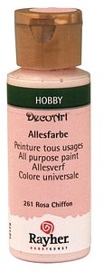 Rayher Allesfarbe Acrylfarben rosa chiffon 59,0 ml