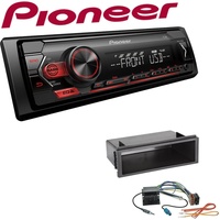 Pioneer 1-DIN Autoradio USB AUX Android Set für Volkswagen