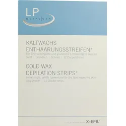 X-Epil Kaltwachsstreifen f.d.Gesicht 12 St