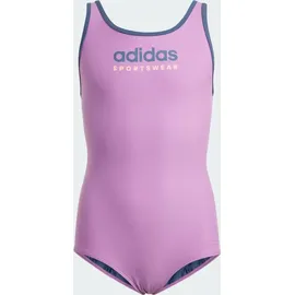 Adidas Sportswear U-Back Kids, Badeanzug - Preloved Purple / Preloved Ink 7-8 Years