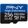 PNY 256GB PRO EliteTM High Endurance C10 U3 V30 A2 microSDXC-Flash-Speicherkarte – bis zu 100/90 MB/s Lesen/Schreiben, 4K UHD, Full HD, UHS-I, Überwachung, Heimsicherheit, Dashcam