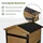 MCombo Gartenschrank 1,17 x 2,75 m Natur