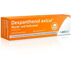 Dexpanthenol axicur Wund- und Heilcreme 50mg/g 100 g Creme