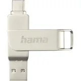 Hama C-Rotate Pro 128 GB Silber