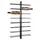 Pt' Weinregal 52 x 90 x 8,5 cm Schwarz