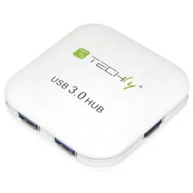 TECHLY USB 3.0 Super Speed Hub 4-Port - Weiß