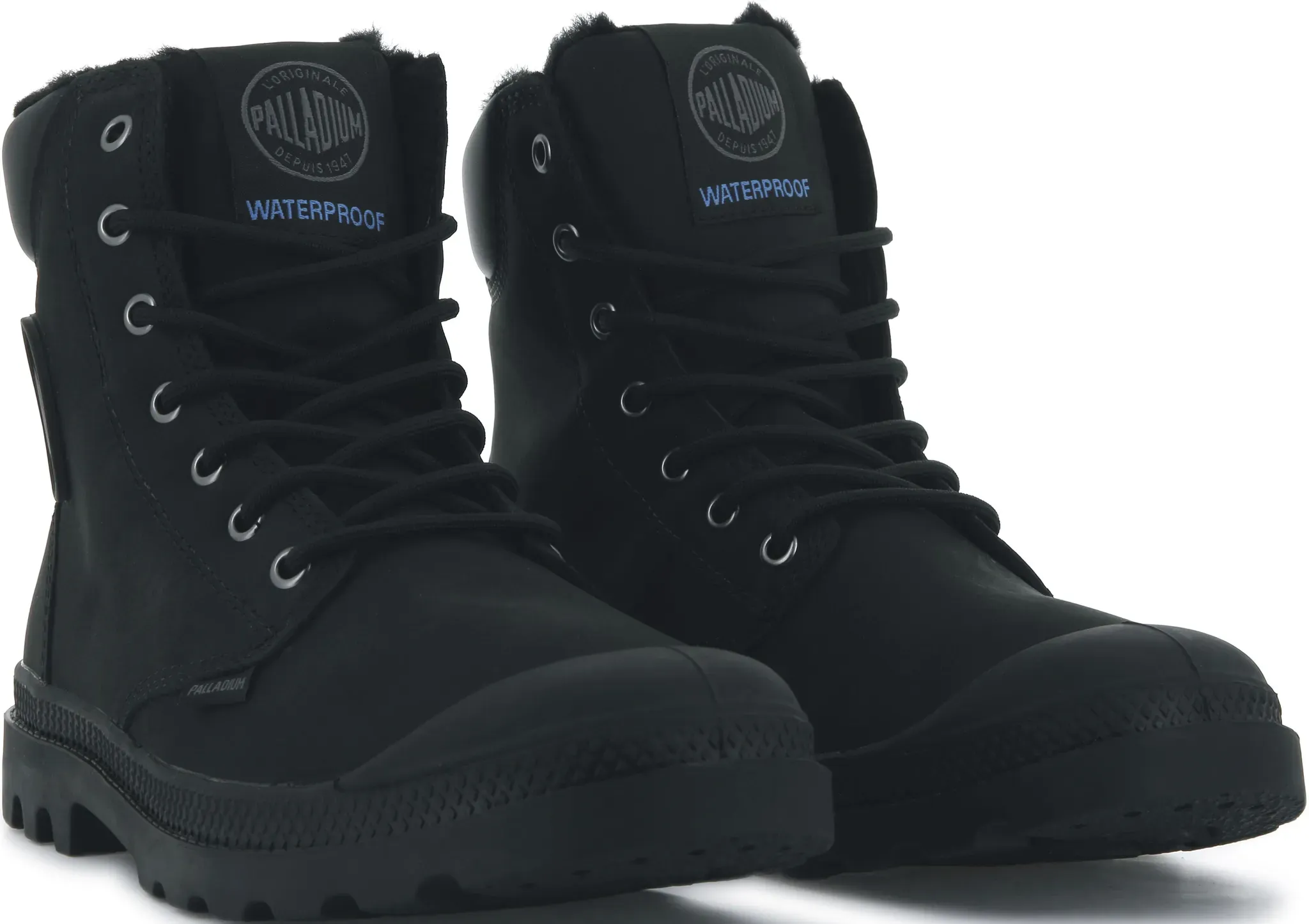 Palladium Winterboots »PAMPA SPORT CUFF WPS«, Winterschuhe, Schnürboots, Winterstiefel, wasserdicht & gefüttert Palladium schwarz 39