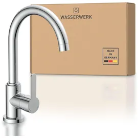 wasserwerk »WK 5, Wasserhahn, Küche, Einhebelmischer«, silberfarben