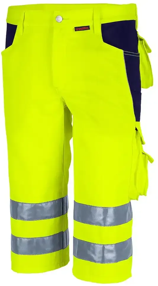 Warnschutz Piratenhose „pro Warnschutz mg 245“ - 52 - gelb/marine