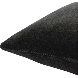 Zoeppritz Kissenbezug Soft-Fleece 40 x 40 cm Schwarz