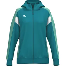Erima CELEBRATE 125 Trainingsjacke mit Kapuze Damen Blau Ftahitianbluemint 38