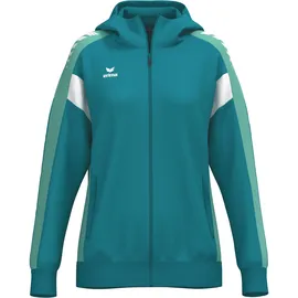 Erima CELEBRATE 125 Trainingsjacke mit Kapuze Damen Blau Ftahitianbluemint 38