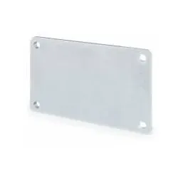 Hörmann Pfeiler-Mauerplatte PM 1, Stahl verzinkt, für RotaMatic