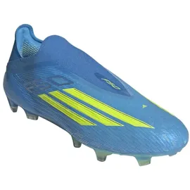 adidas F50 Elite Laceless FG Herren Lucid Ray Blue/Team Solar Yellow 43