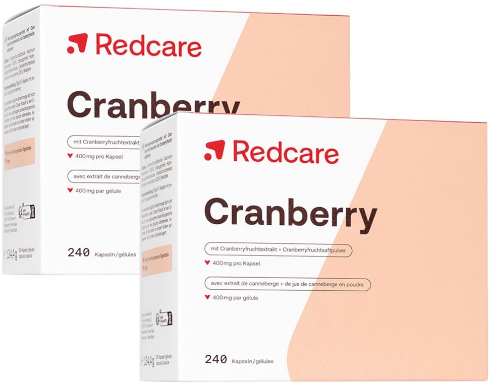 Redcare Cranberry 2x240 pc(s) capsule(s)