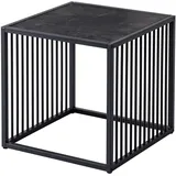 Riess-Ambiente Beistelltisch ARCHITECTURE - 40cm schwarz Marmor Metall