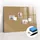 Tulup Magnettafel 100 x 70 cm Beige