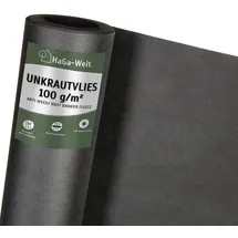 Haga Unkrautvlies 100g/m2 2m Breite (Meterware) Gartenvlies Trennvlies