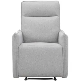 dorel home Relaxsessel Lugo Polyester 71 x 102 x 86 cm Grau mit Schlaffunktion