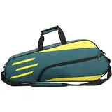 Schlägertasche | Squash- oder Badmintonschläger | 3 Schläger Tennistasche - Schlägertasche für Tennis, Badminton & Squashschläger Blau, Schwarz oder Magenta Badmintontasche f