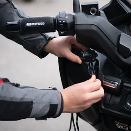 Oxford HotGrips Wrap. Beheizbare Lenkerüberzüge für Männer