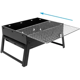 Sunjas Holzkohlegrill schwarz