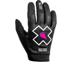 Muc-Off Schwarze Mountainbike Handschuhe, Extra Klein – Handgemachte Premium Überzieh Handschuhe zum Mountainbiken – Atmungsaktives Fahrrad Zubehör - Touchscreen-geeignetes Material,