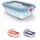 Emsa Frischhaltedose rechteckig blau 11,71 cm x 17,49 cm x 6,15 cm 0,5 l