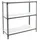 Proregal Schwerlastregal Small Metal Shark HxBxT 100 x 110 x 50 cm Fachlast 200 kg Anthrazit-Weiß