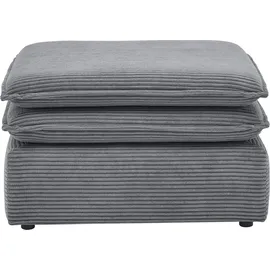 Home Affaire Hocker PIAGGE Cord 0 x 0 x 0 cm Grau