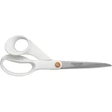 Fiskars Universalschere Gesamtlänge: 21 cm, Qualitätsstahl/Kunststoff, Functional Form, Weiß,