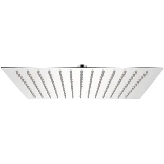 vidaXL Regenbrause Edelstahl 30x30 cm Quadratisch