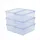 Rotho Aufbewahrungsbox 33,5 x 19 x 11 cm 6-tlg. transparent/blau/weiß