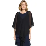 Vera Mont Damen 0071/4825 Stola, schwarz, L