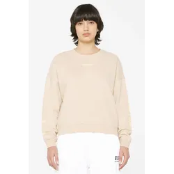 Sweater HARLEM SOUL Gr. M, beige (sand) Damen Sweatshirts aus Bio-Baumwolle