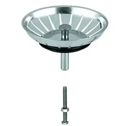 Grohe Stopfen 42576 42576SD0 für Küchenspüle edelstahl