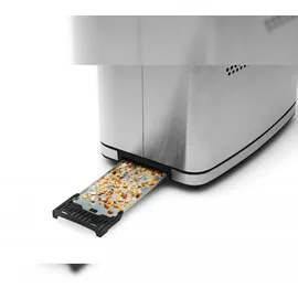 Solis Zwei-Schlitz Toaster, Brötchenaufsatz, Wiedererhitzungsfunktion, Countdown
