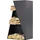 Magnus Brennholzregal R157 Metall 45 x 30 x 80 cm Schwarz
