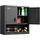 Vevor Hängeschrank Stahl 762 x 305 x 762 mm schwarz abschließbar