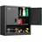 Vevor Hängeschrank Stahl 762 x 305 x 762 mm schwarz abschließbar
