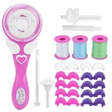 Cikonielf Haarflechter Automatic Hair Braider Haarflechtmaschine DIY Flechten Frisur Werkzeug DIY Magic Hair Styling Tools für Mädchen Spielzeug (Rosa)